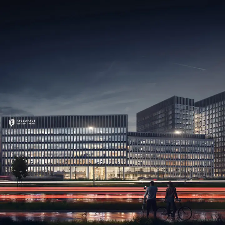 Face2Face Business Campus, ulica Żelazna 4, Dąb, Katowice