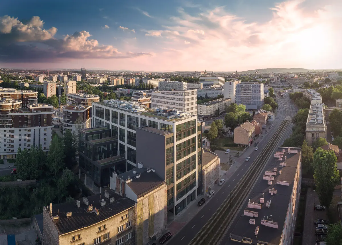 Mogilska 43, ulica Mogilska 43