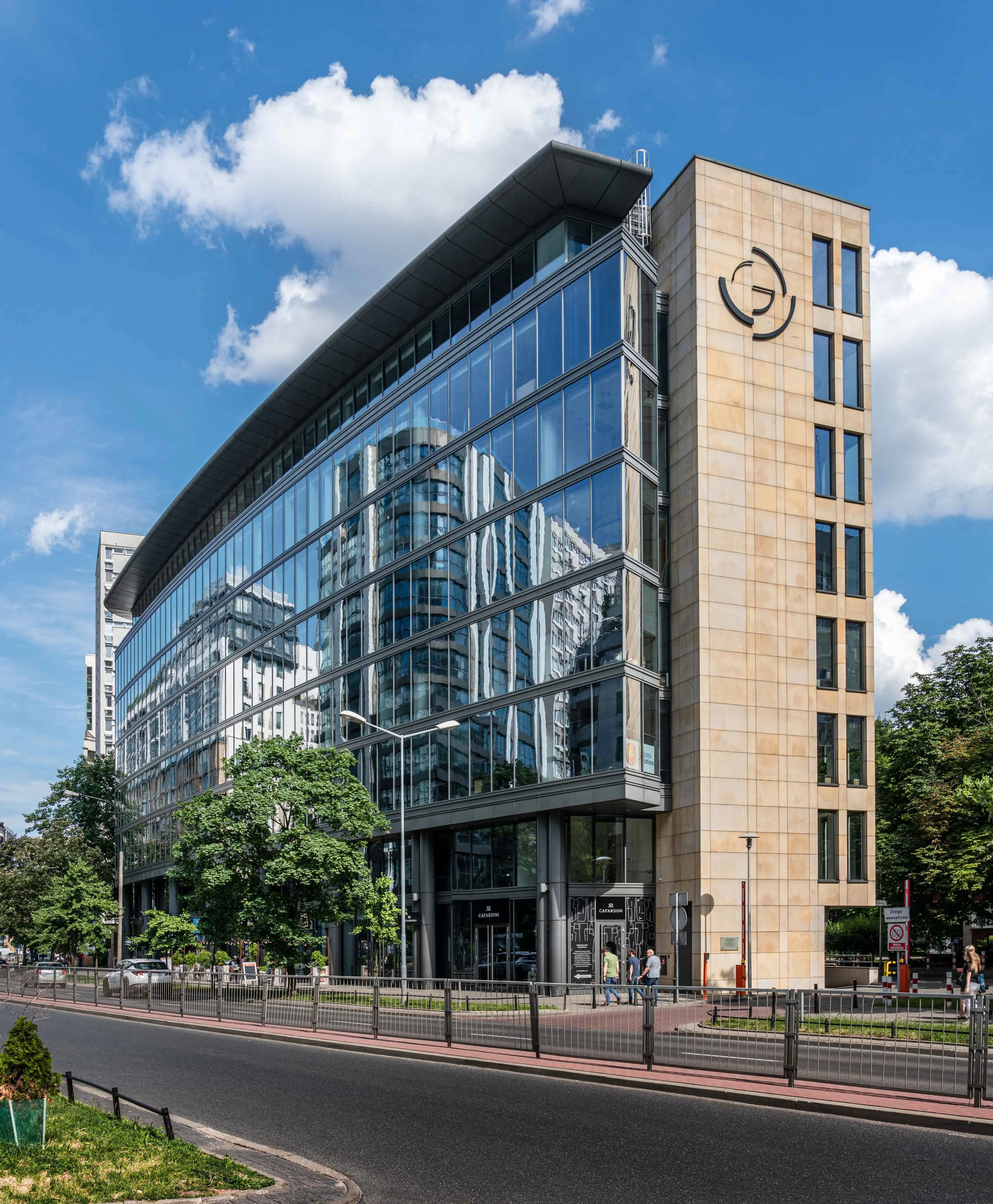 Grzybowska Park, Grzybowska 5a, Wola, Warszawa