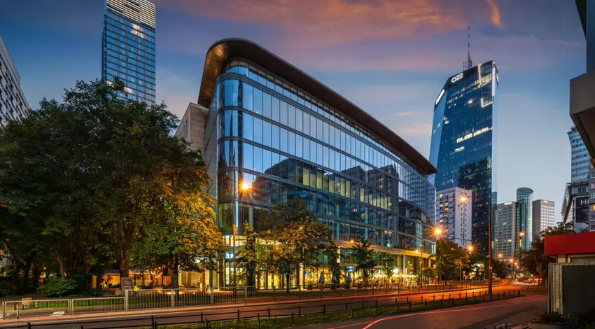 Grzybowska Park, Grzybowska 5a, Wola, Warszawa