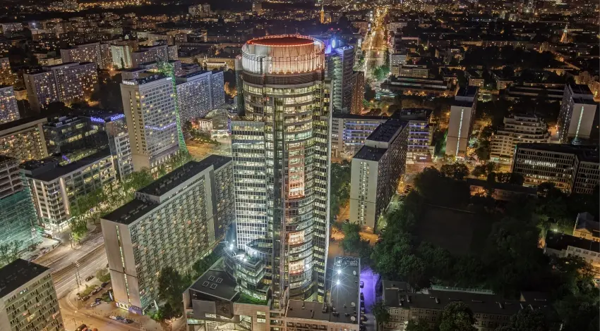 Spektrum Tower, Twarda 18, Śródmieście, Warszawa