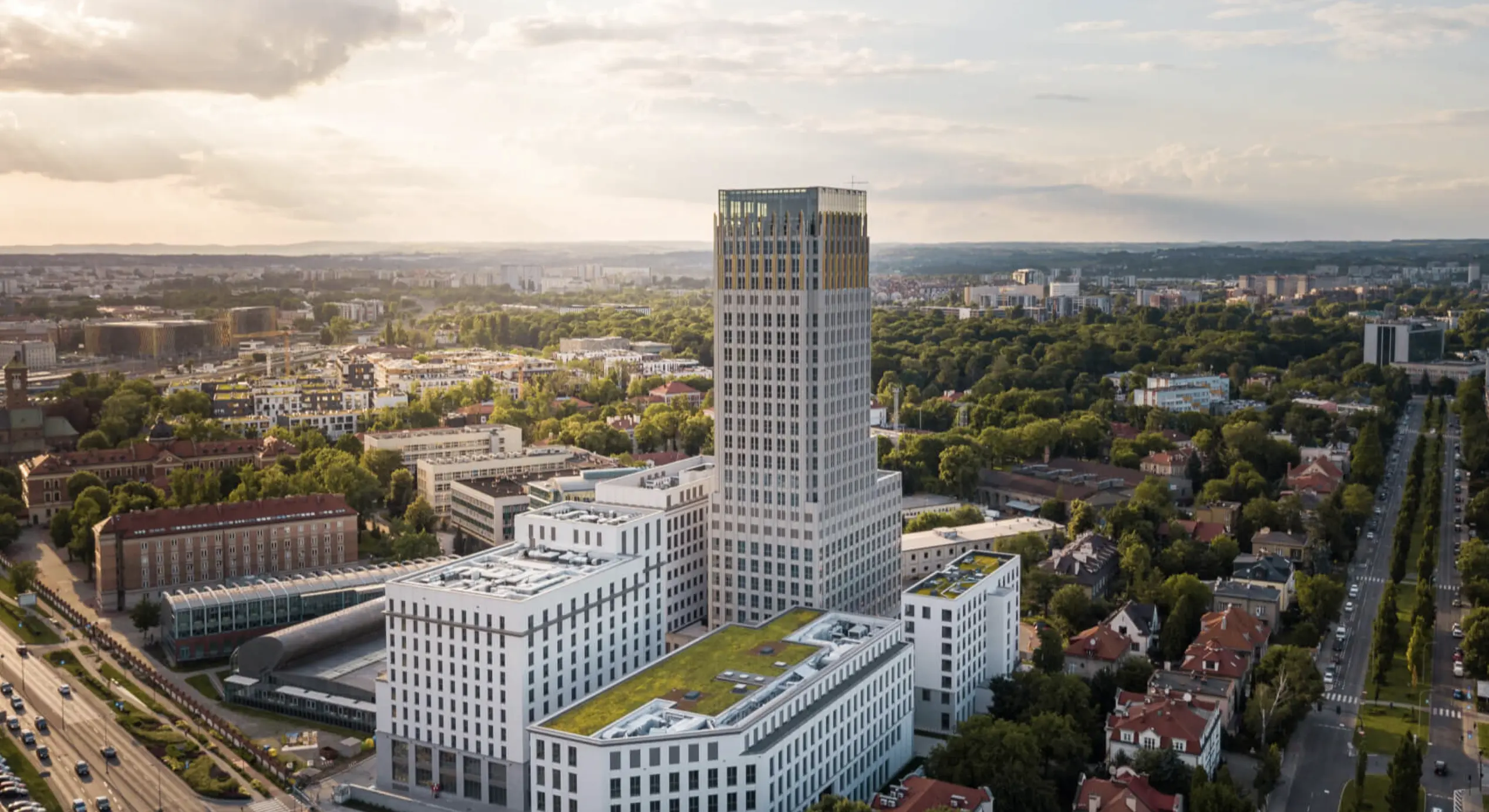 Unity Tower, Grzegórzki, Kraków