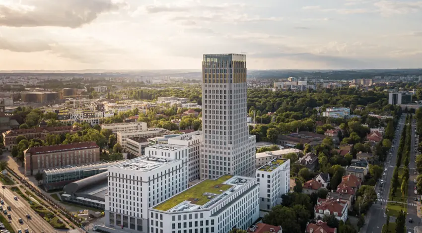 Unity Tower, Grzegórzki, Kraków